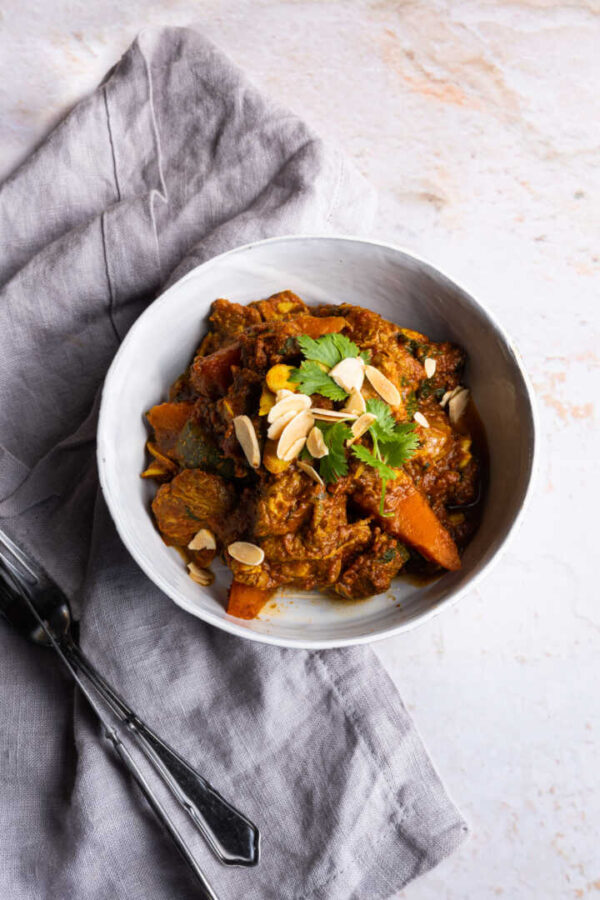 MOROCCAN SPICED LAMB TAGINE