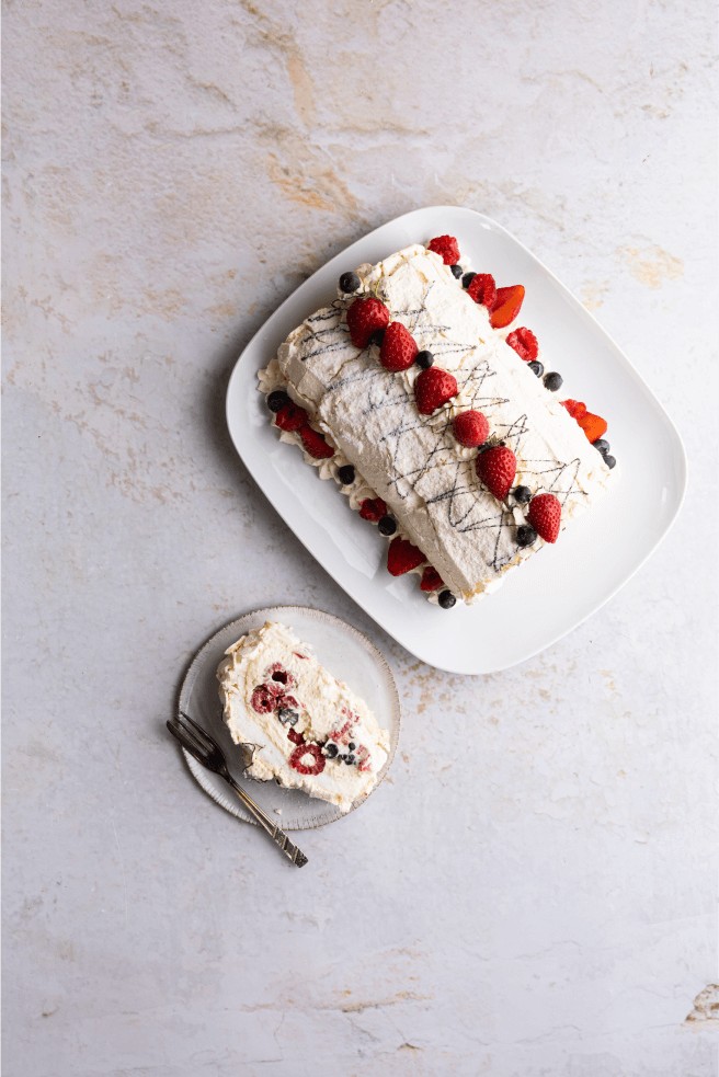 Meringue Roulade