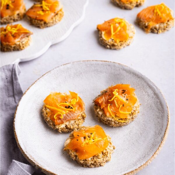 Smoked Salmon Canapes