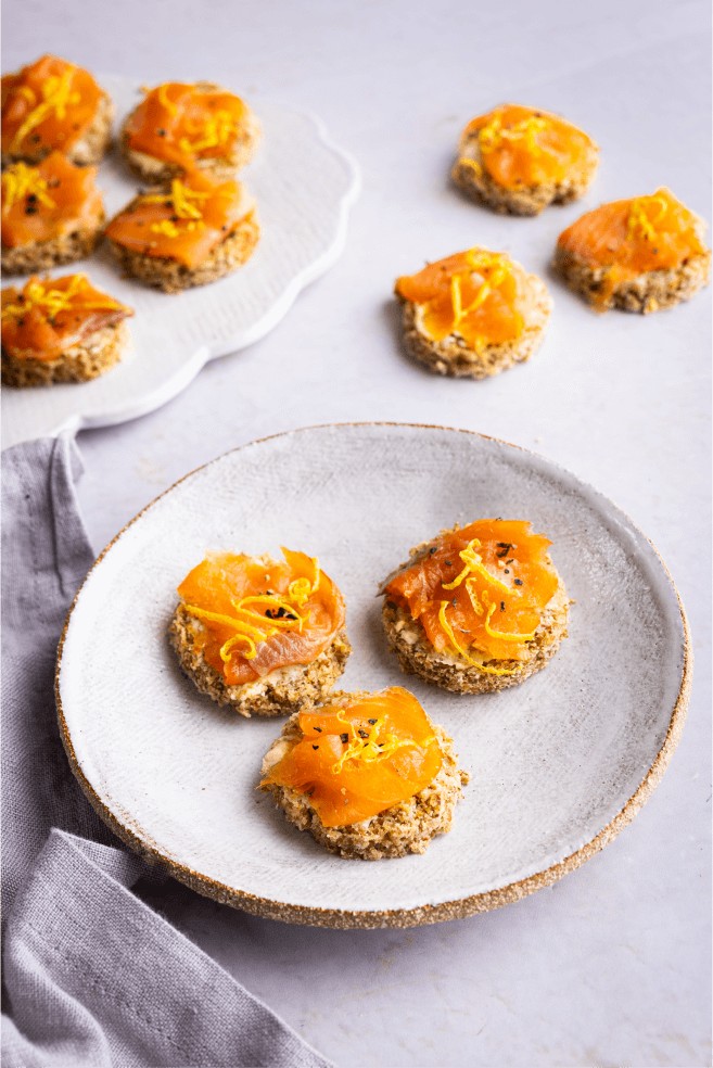 Smoked Salmon Canapes