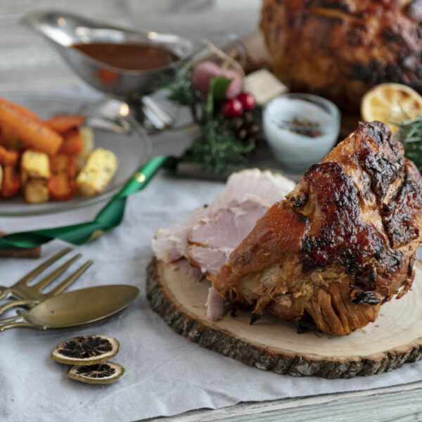 Half Baked and Glazed Ham