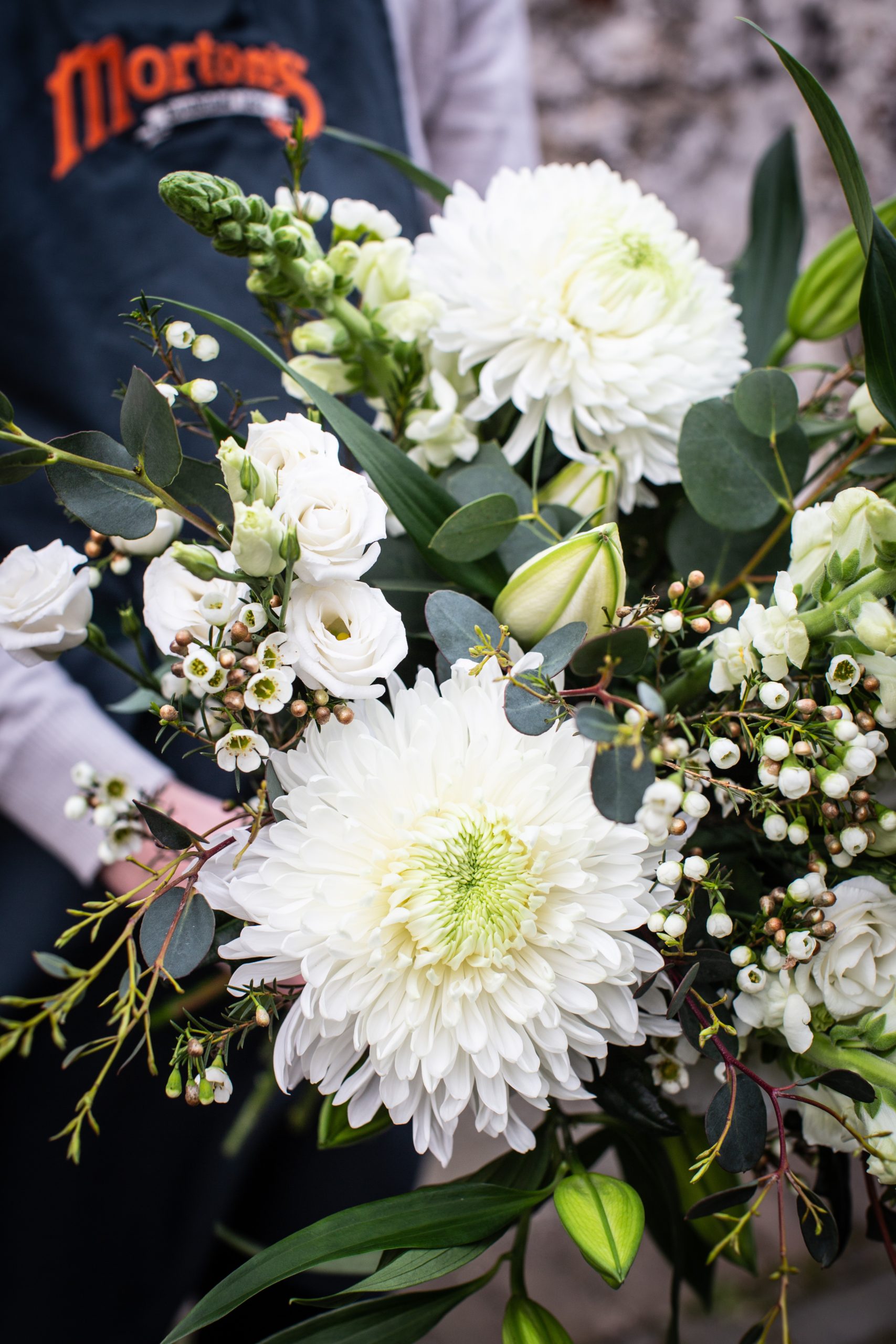 Custom Arrangement of Flowers by our Florist