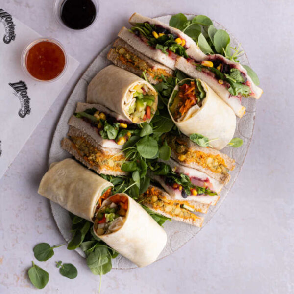 VEGAN OR PLANT BASED SANDWICH PLATTER