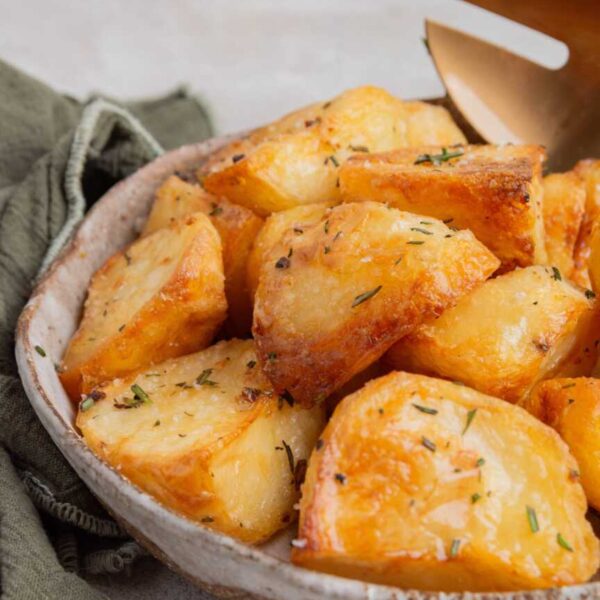 DUCK FAT ROAST POTATOES