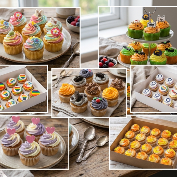 THEMED CUPCAKES