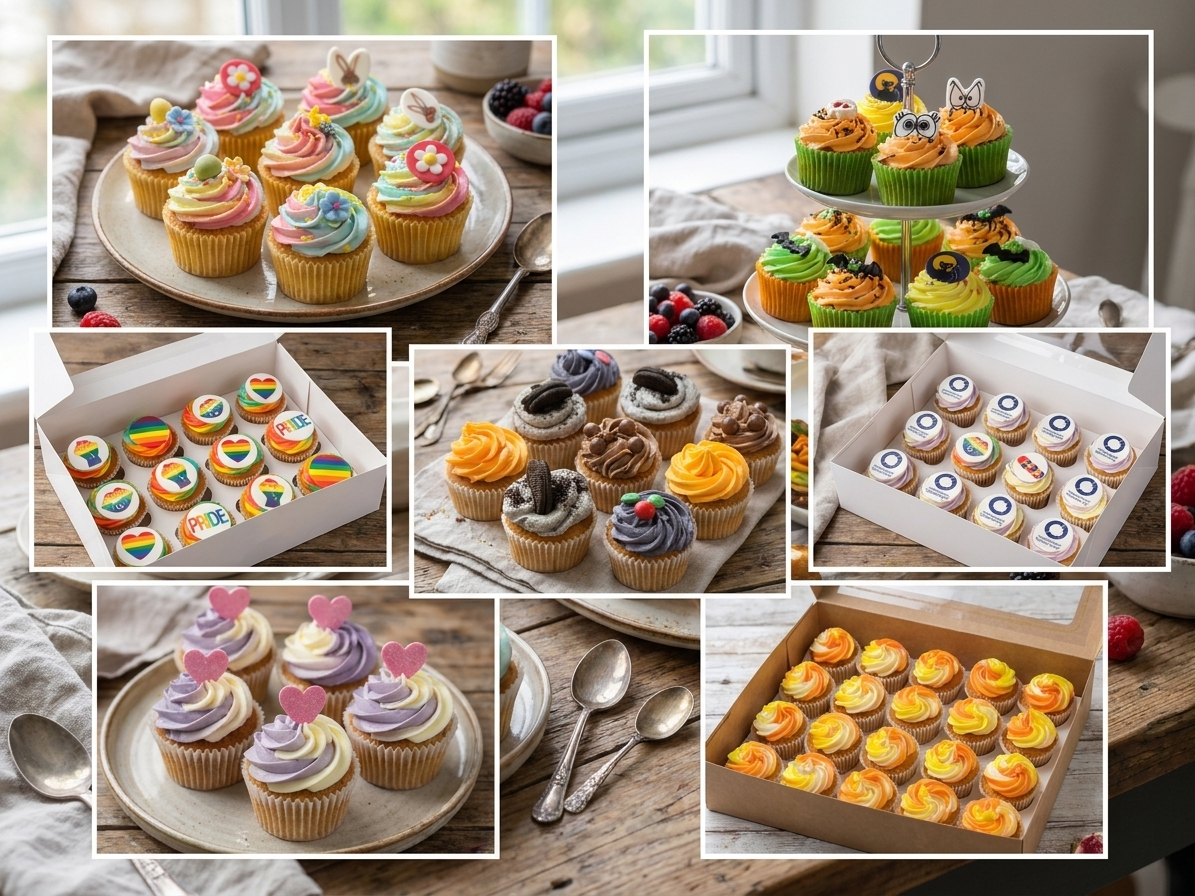 THEMED CUPCAKES