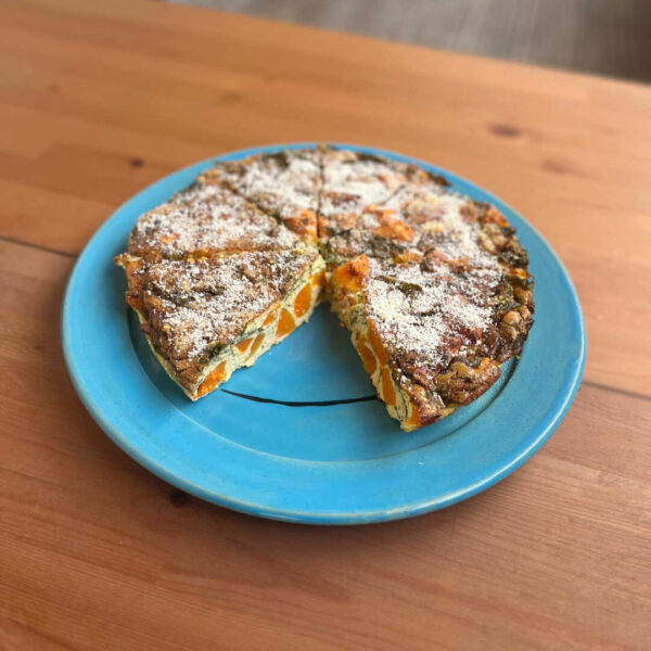 ROAST BUTTERNUT AND SPINACH FRITTATA