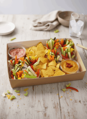 CRUDITES GRAZING BOX - GLUTEN FREE, VEGAN FRIENDLY