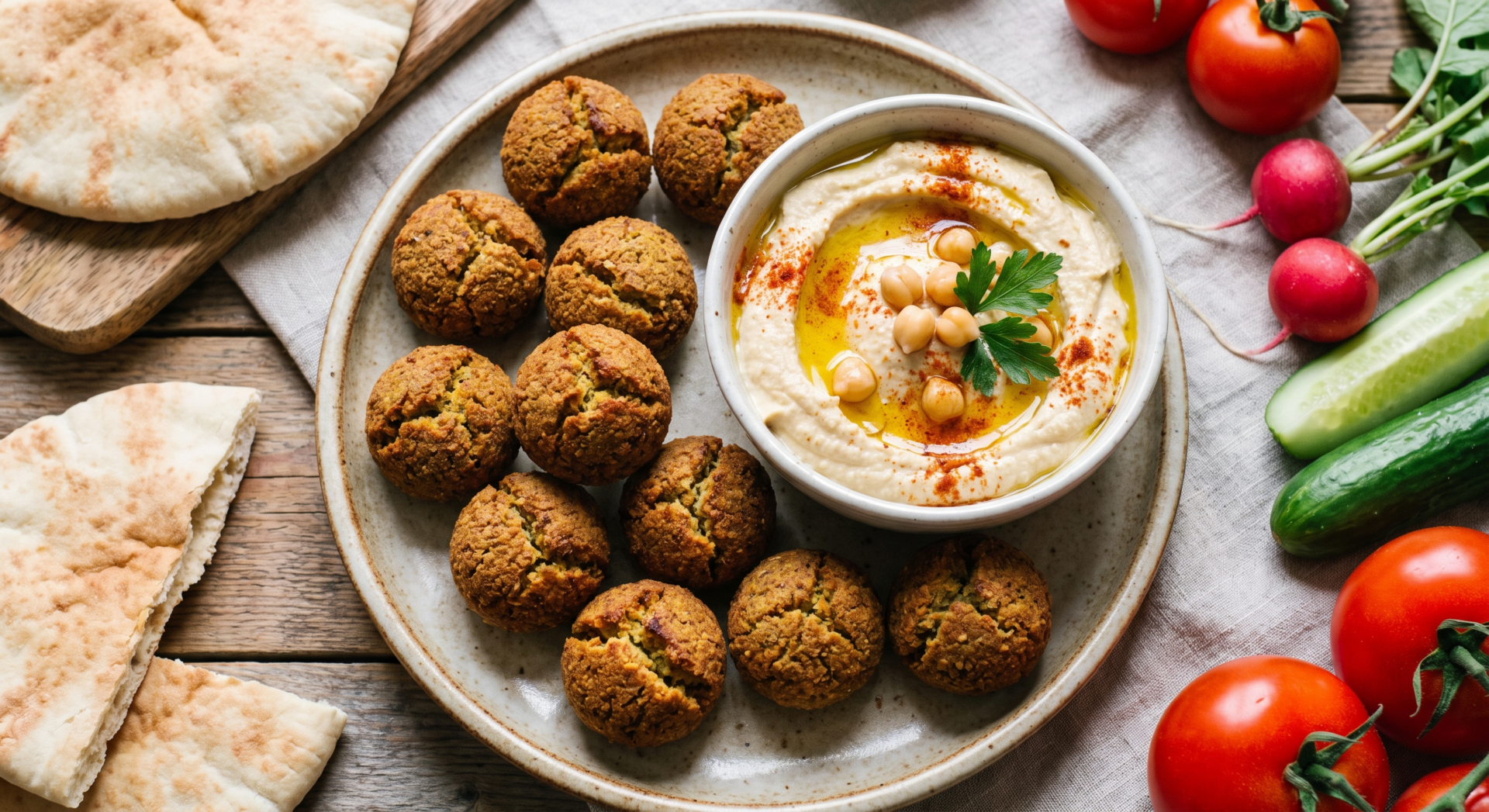 CRISPY FALAFEL BITES